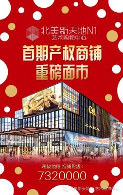 6月27日，與孫紅雷共赴北美新天地N1藝術購物中心開盤盛典